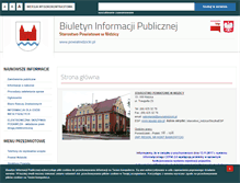 Tablet Screenshot of bip.powiatnidzicki.pl